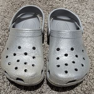 Sparkly Crocs